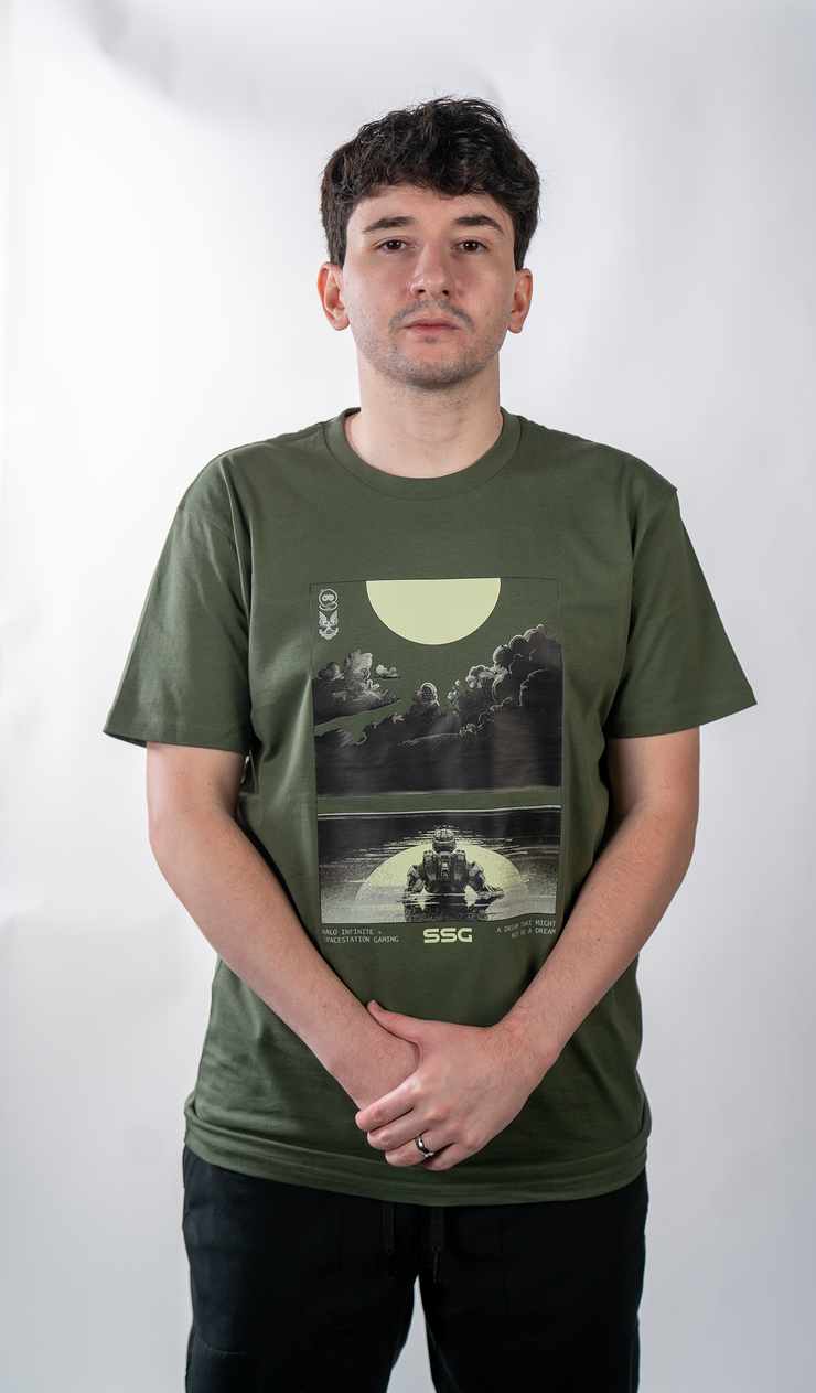 SSG x Halo Sadboi Tee Olive