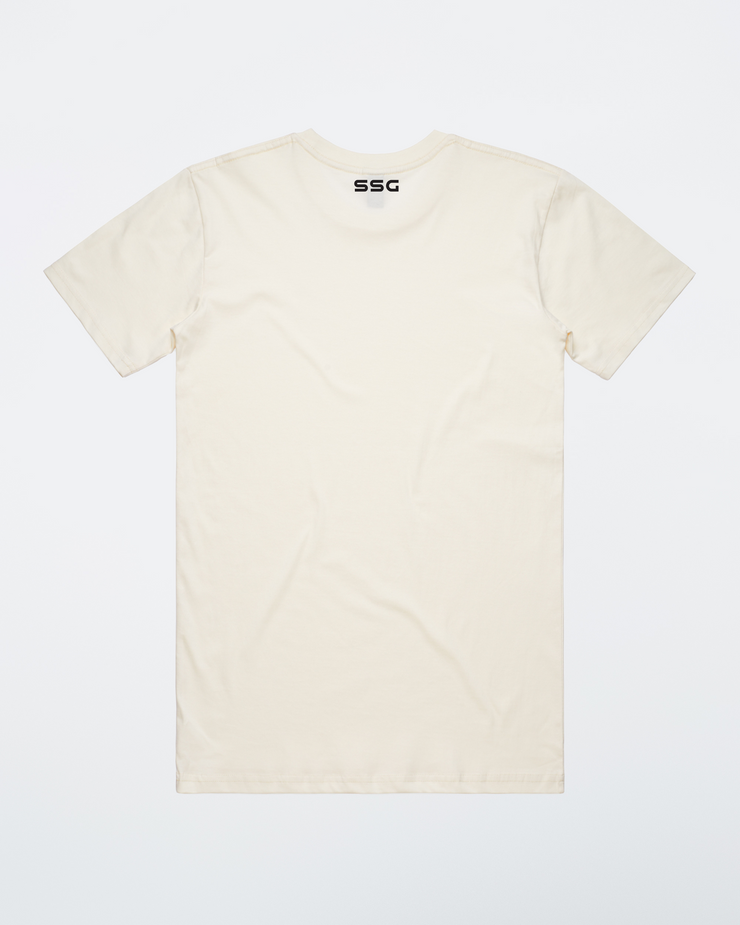 Cream Logo Tee