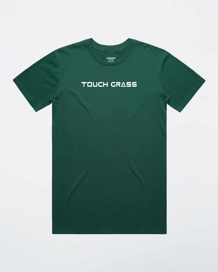 Touch Grass Tee Green