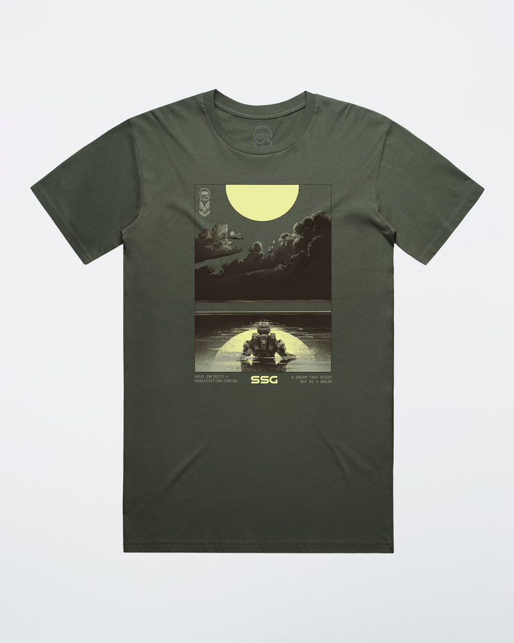 SSG x Halo Sadboi Tee Olive