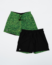 Reversible Touch Grass Shorts