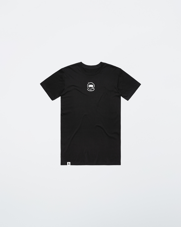 Youth Black Logo Tee